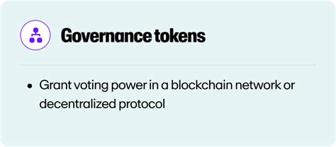 Understanding Governance Tokens with